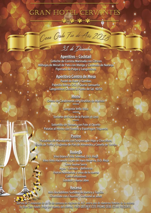 cena fin de ano 2018 coruna